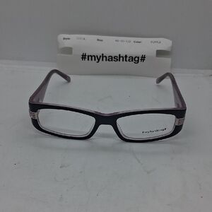NWT Rxable Womens Myhashtag Diva Purple Eyeglass Frames